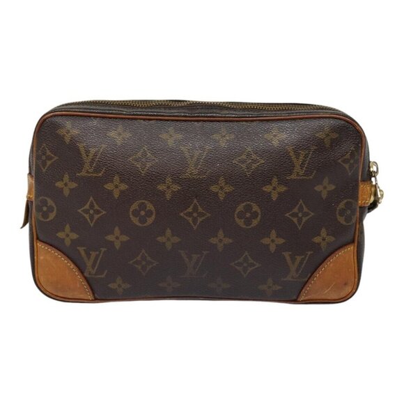 LOUIS VUITTON Monogram Marly Dragonne GM Clutch Bag - Picture 3 of 16